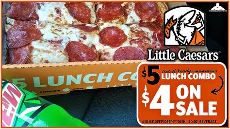 Little caesars carry out deals - 1. Promotional Offer: The Veteran’s Day and Little Caesars® Pizza (“Promotion”) will take place on November 11, 2022. Sponsor will give away free $5.99 HOT-N-READY Lunch Combos in accordance with these Terms & Conditions (“Terms”). Sponsor will give away one (1) $5.99 HOT-N-READY Lunch Combo® (“Promotional Item”), which includes four …